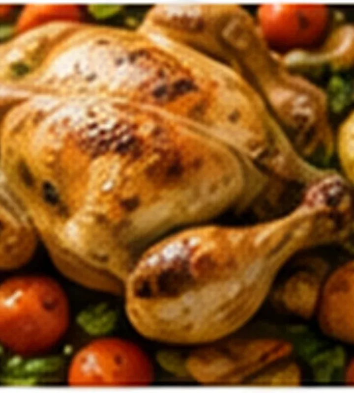 Sheet pan chicken and vegetables ready for an easy dinner