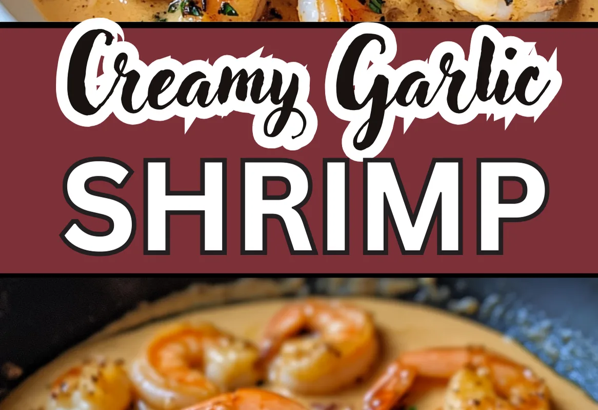 easy creamy garlic shrimp