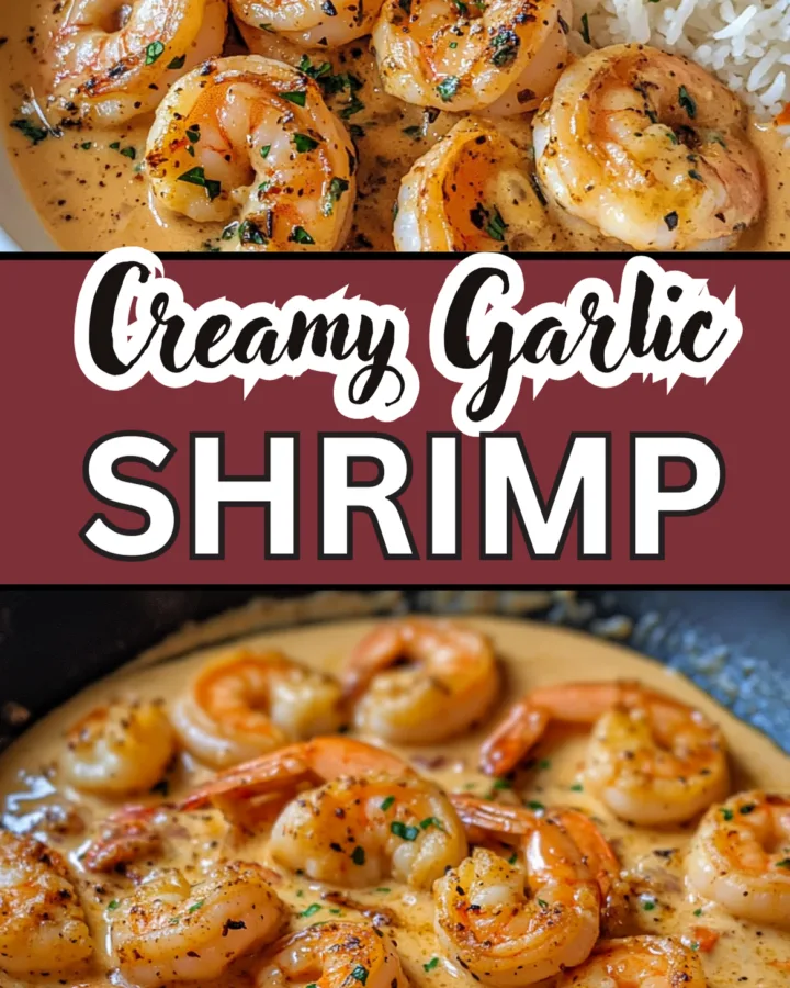 easy creamy garlic shrimp