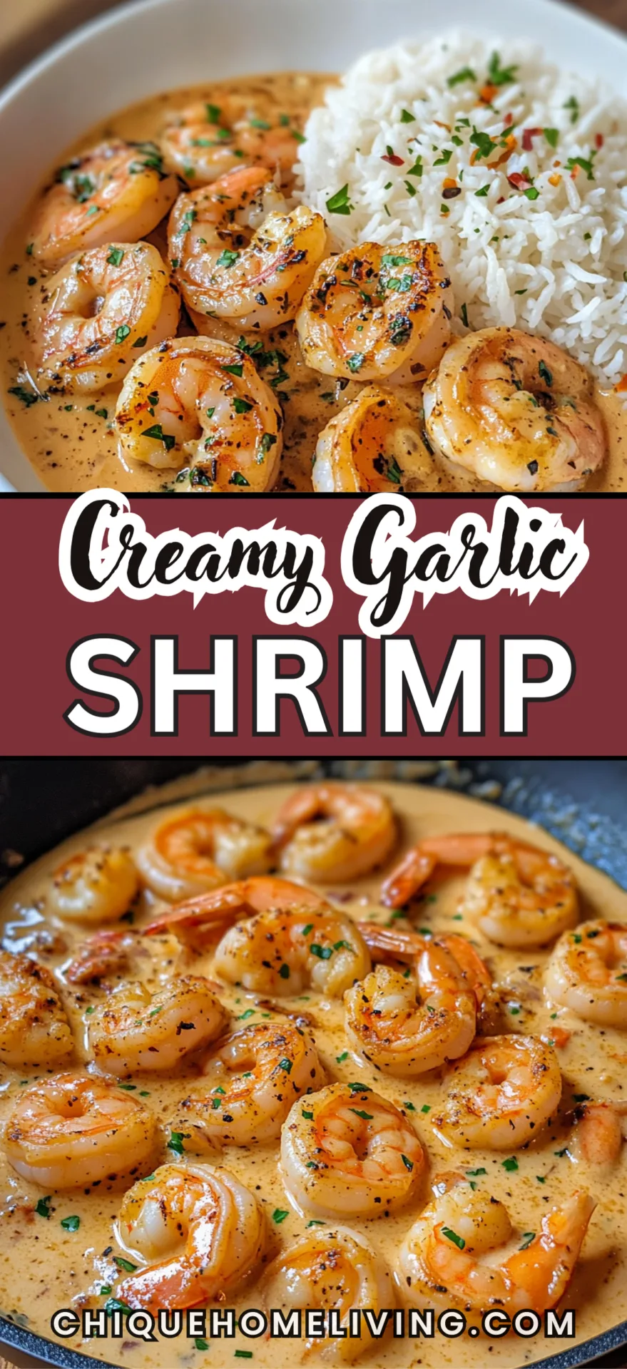 Easy Creamy Garlic Shrimp (15 Minutes)