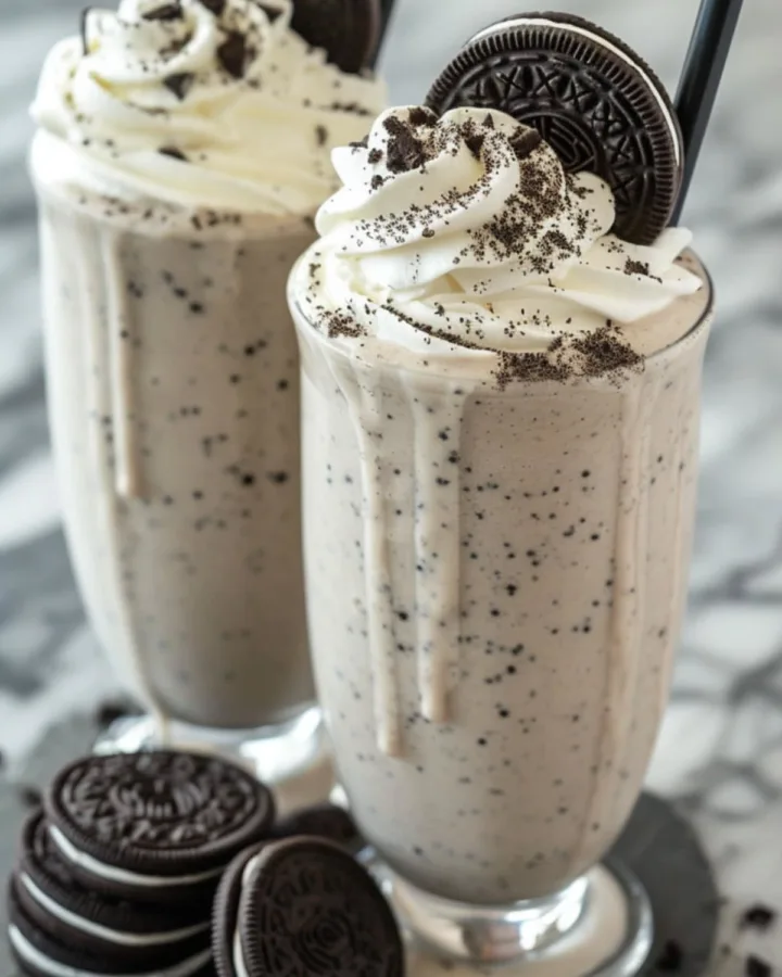 easy oreo milkshake recipe
