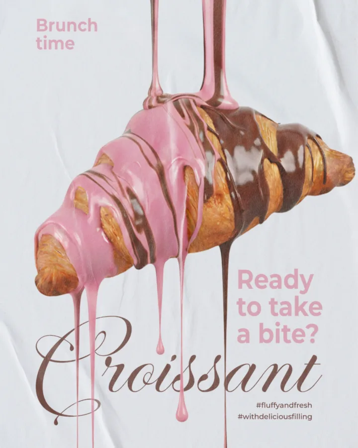 croissant poster recipe