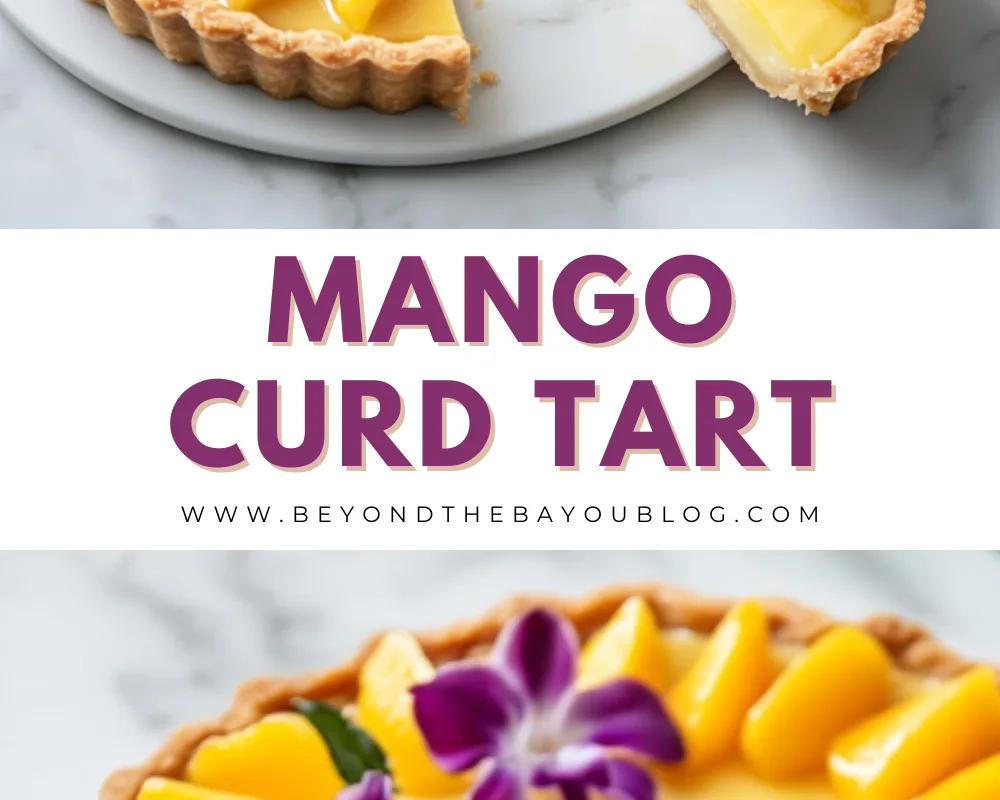 mango curd tart recipe