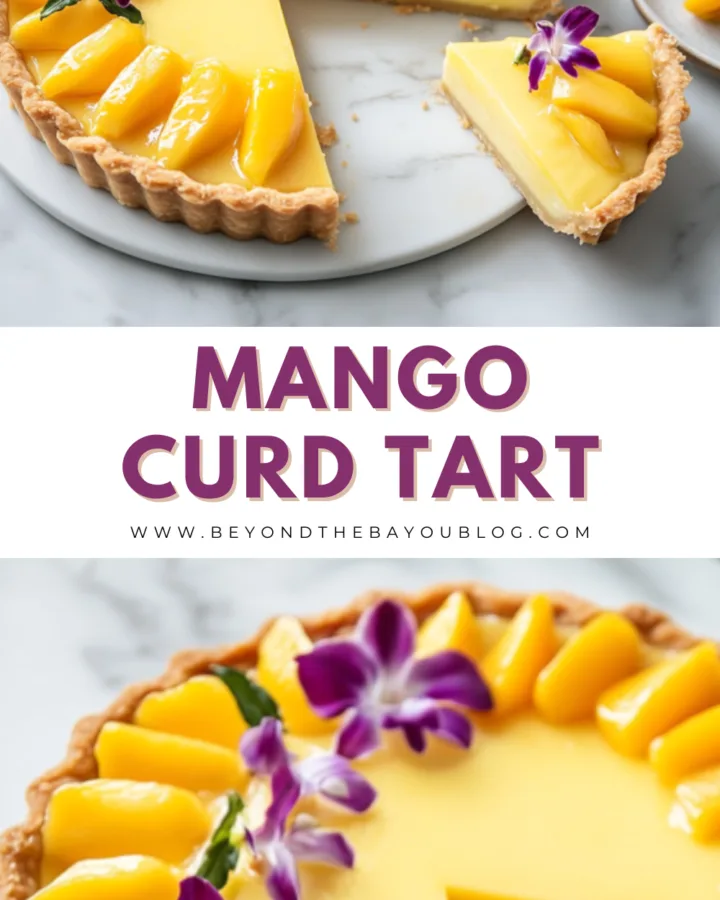 mango curd tart recipe