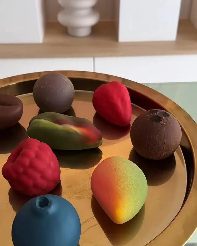 trompe l'oeil fruit dessert