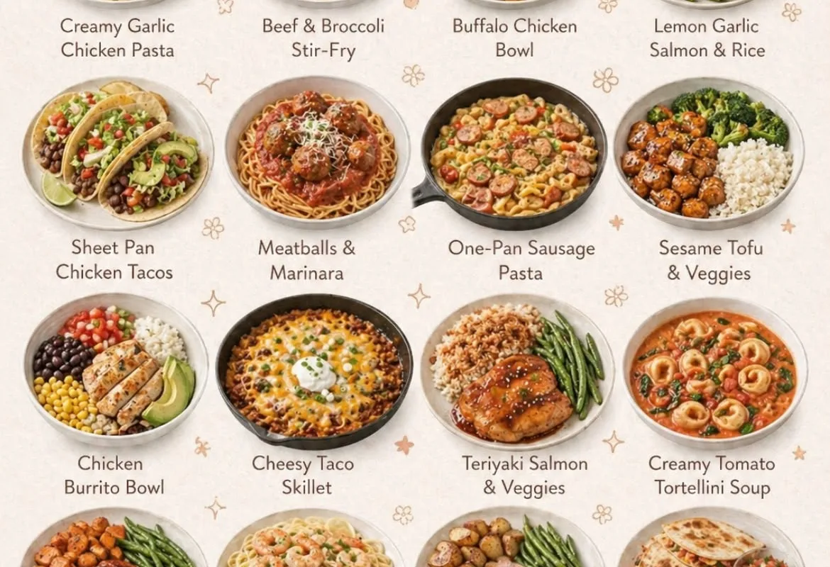 lazy girl dinner ideas