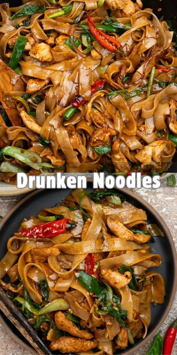 Street Style Thai Drunken Noodles