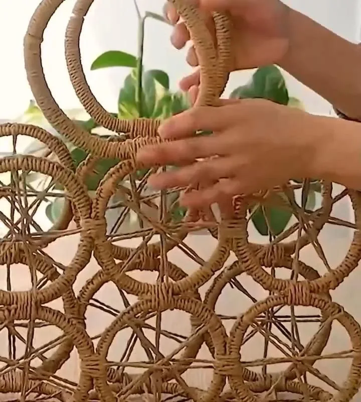 diy wicker bag