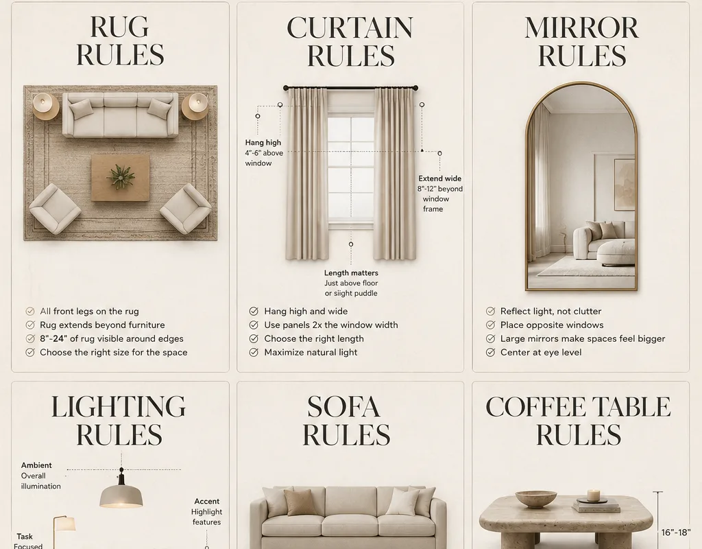 interior designer rules