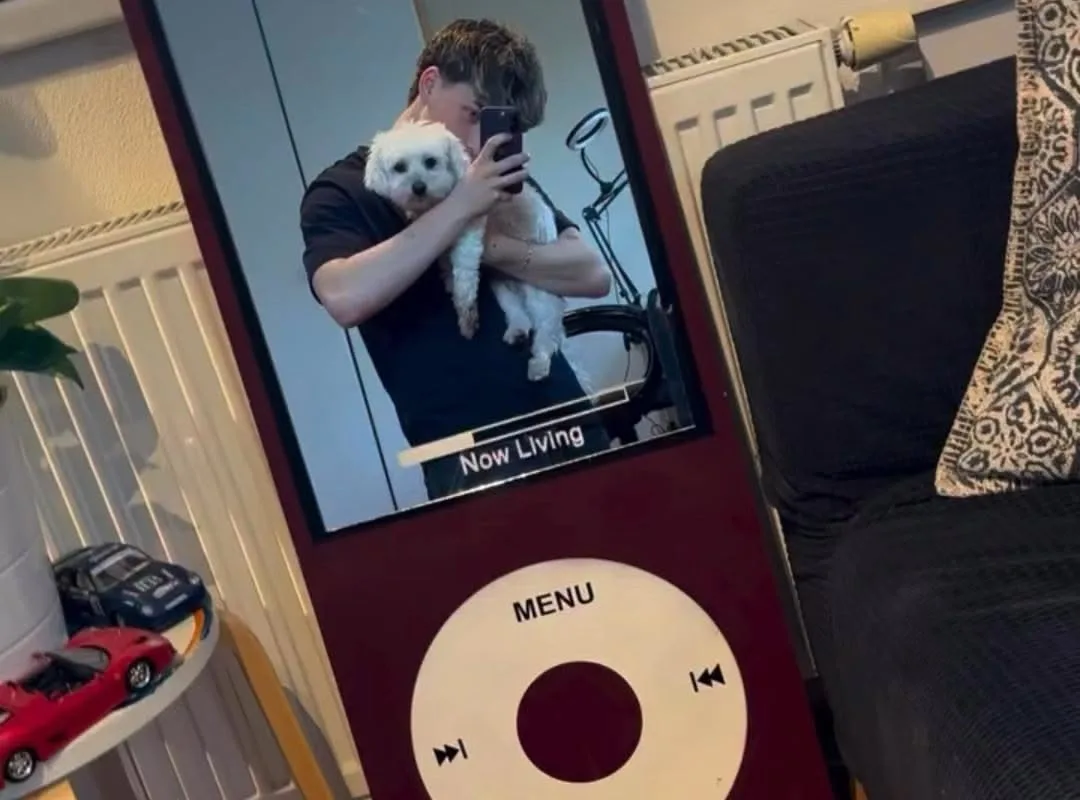 DIY iPod mirror
