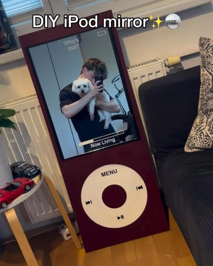 DIY iPod mirror