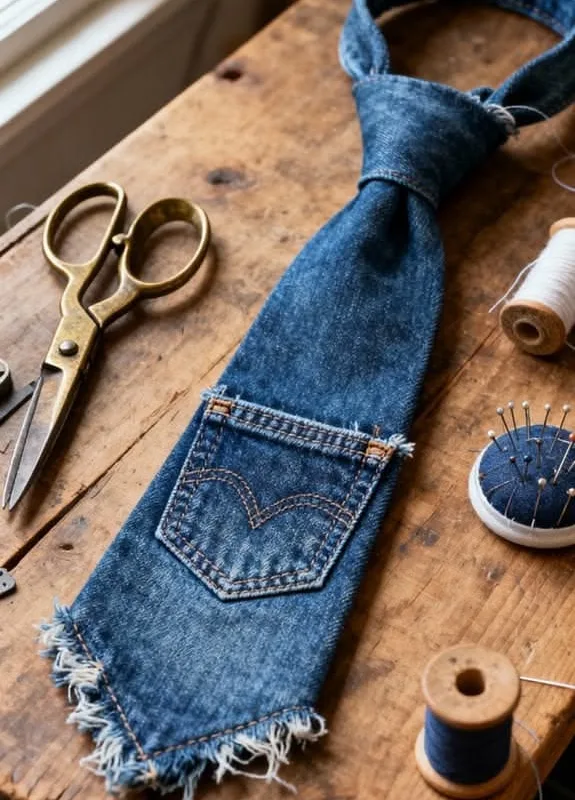 turn old ties into crafts