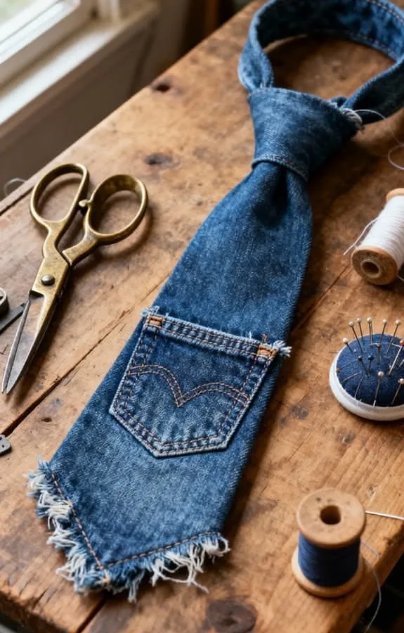 turn old ties into crafts