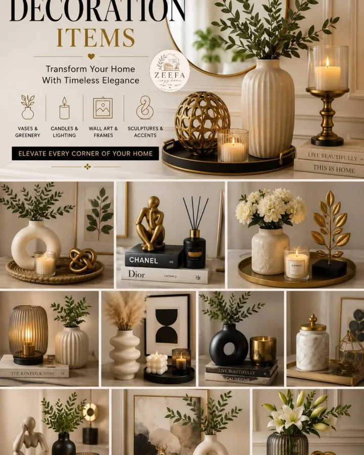 luxury decoration items