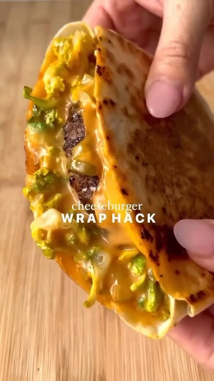Cheeseburger Bliss Wrap