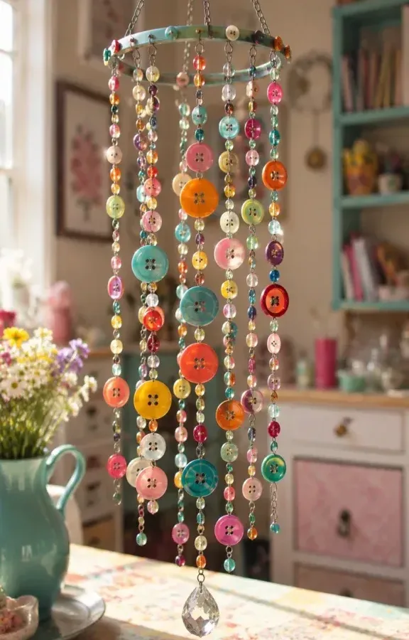 homemade wind chimes