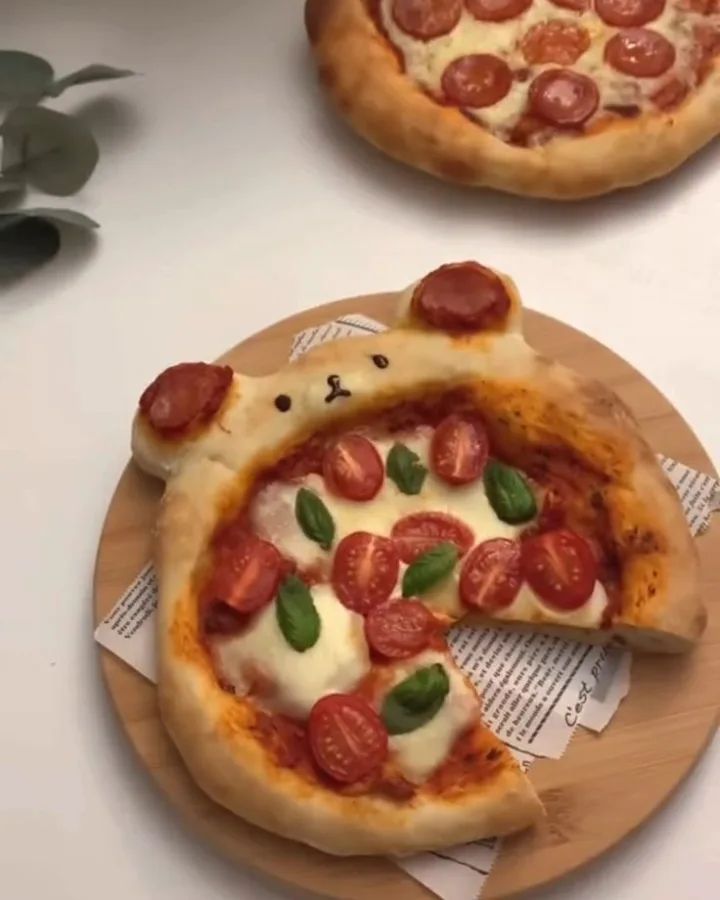 bear shaped pizza recipe