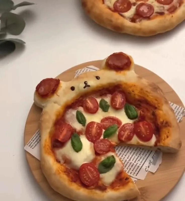 bear shaped pizza recipe