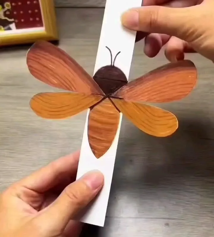 paper flying butterfly