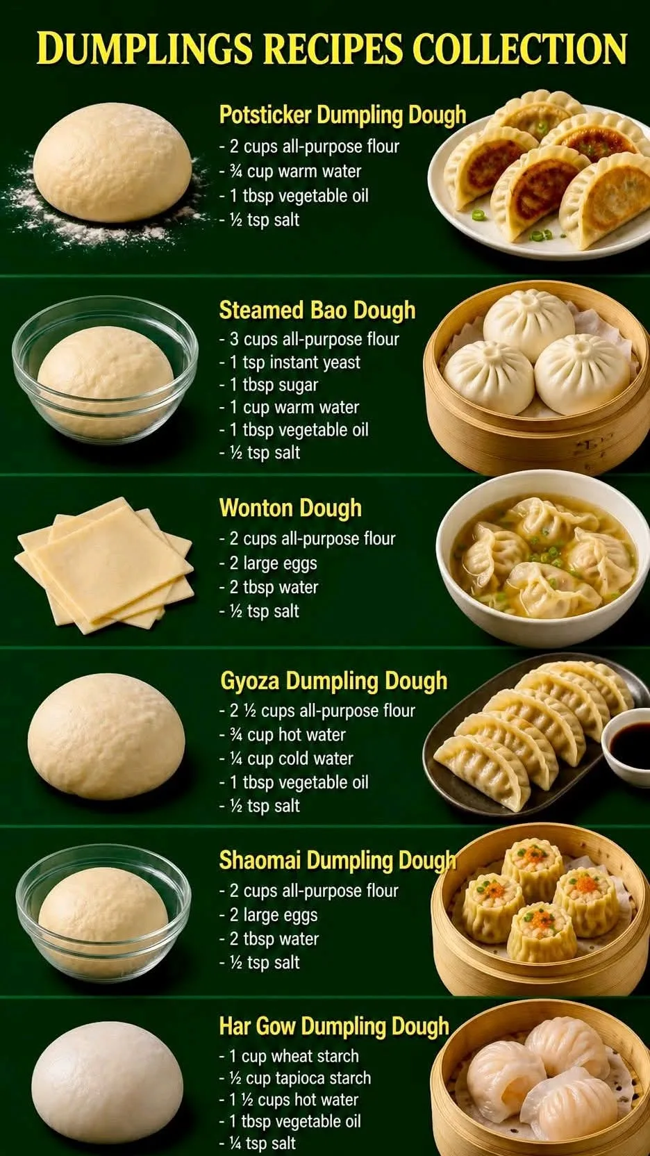 Doughs