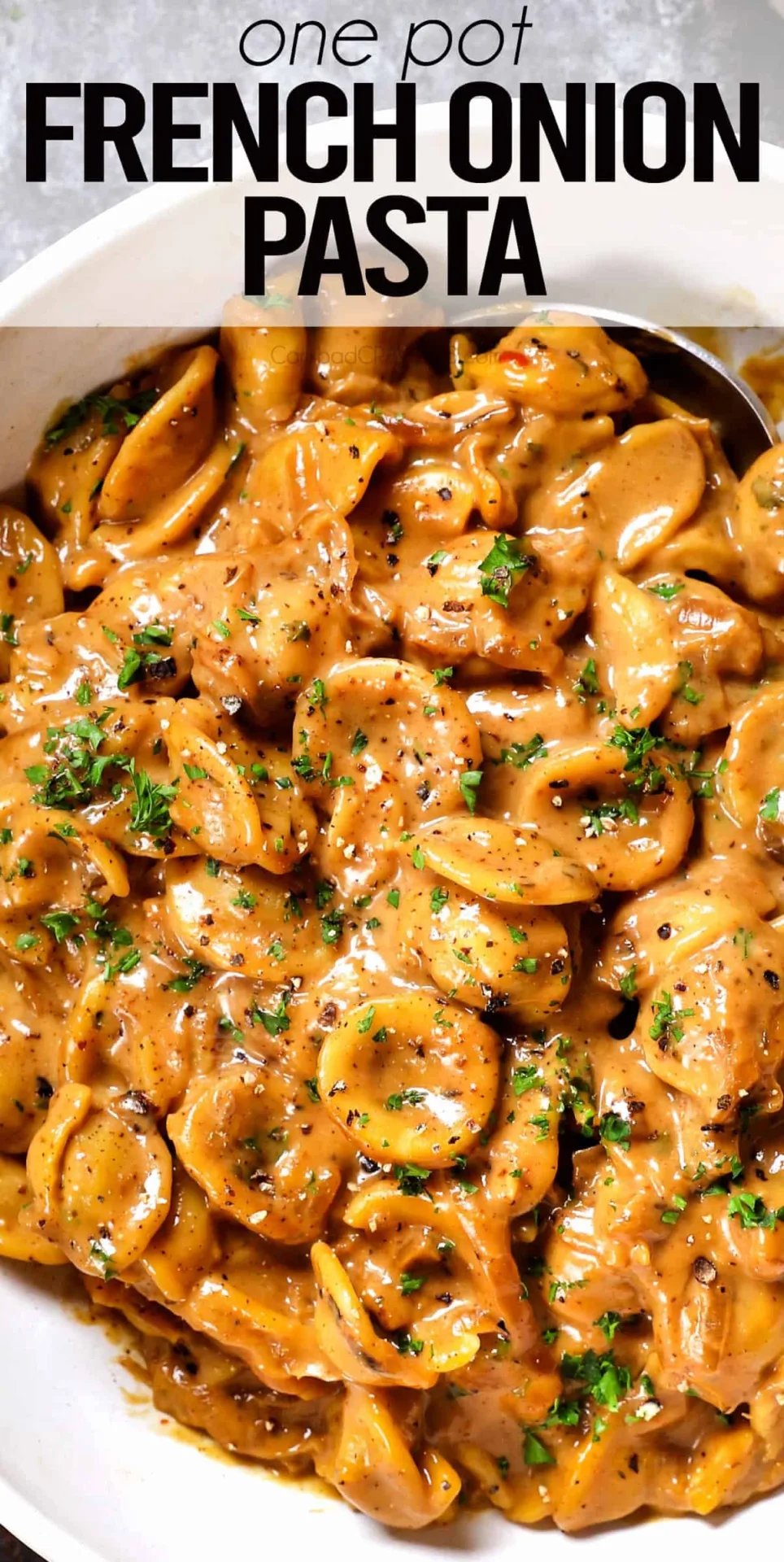 Easy French Onion Pasta