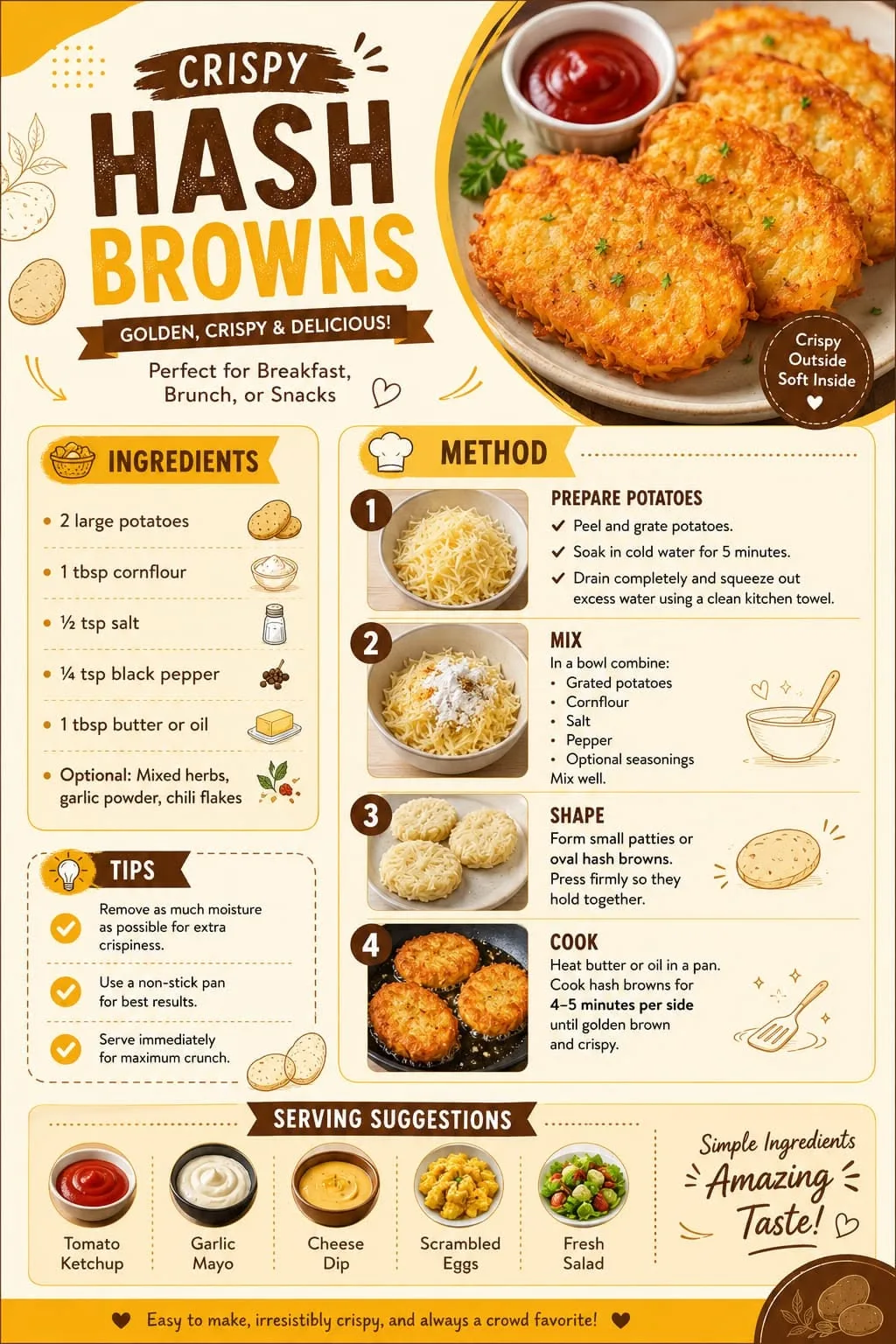 Crispy Hash Browns