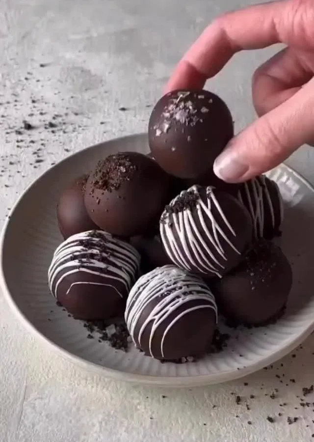 bombom de oreo fácil