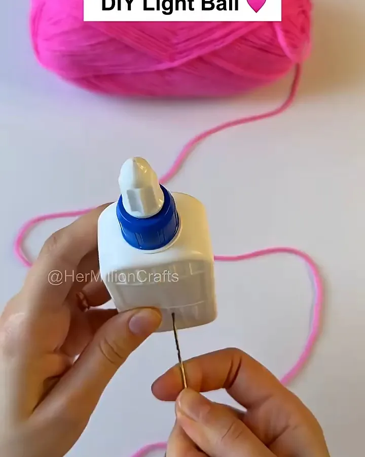 diy light ball lamp