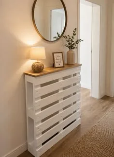 pallet console table