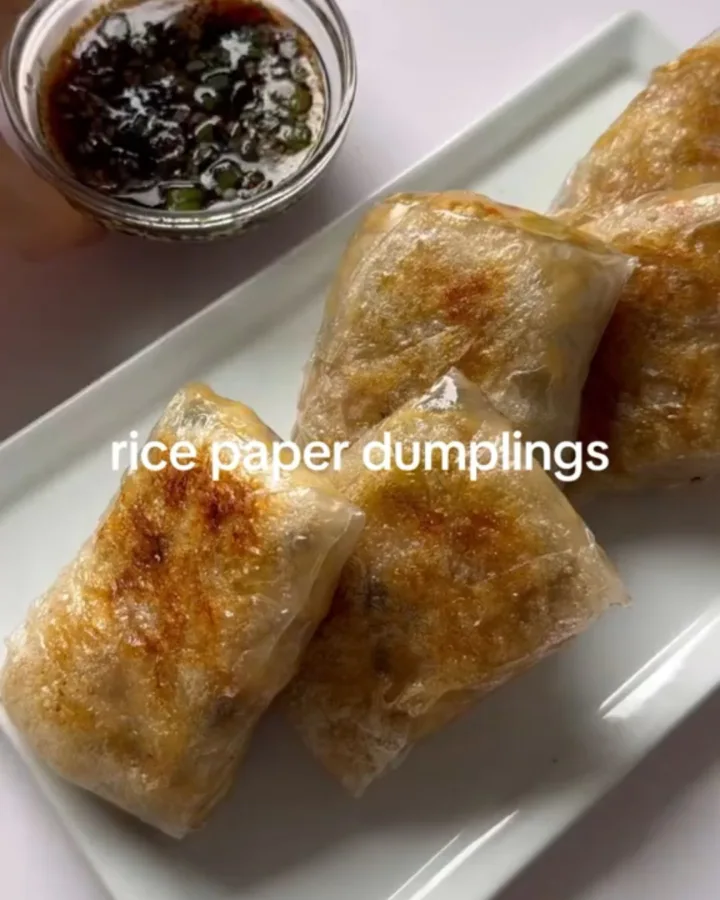 rice paper dumplings recipe