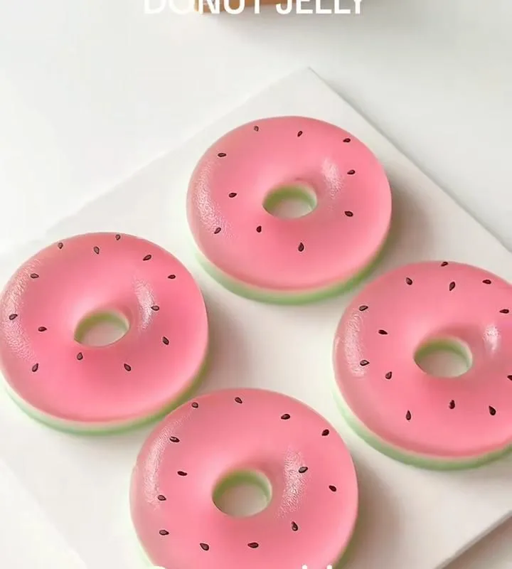 watermelon donut jellies recipe