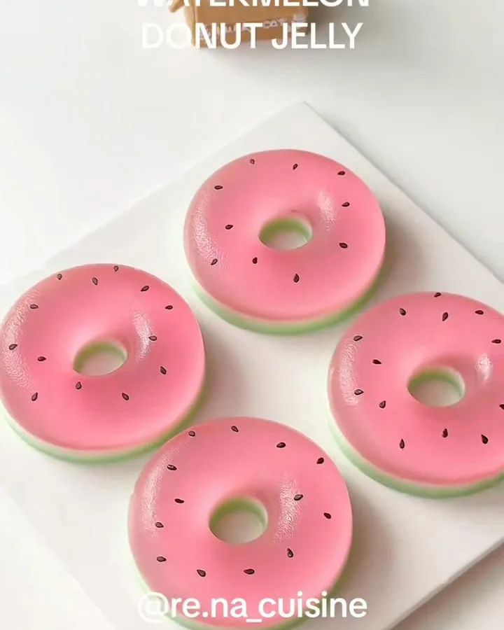 watermelon donut jellies recipe