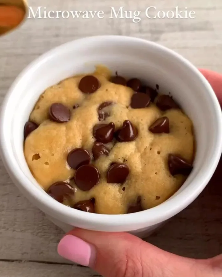 microwave mug cookie