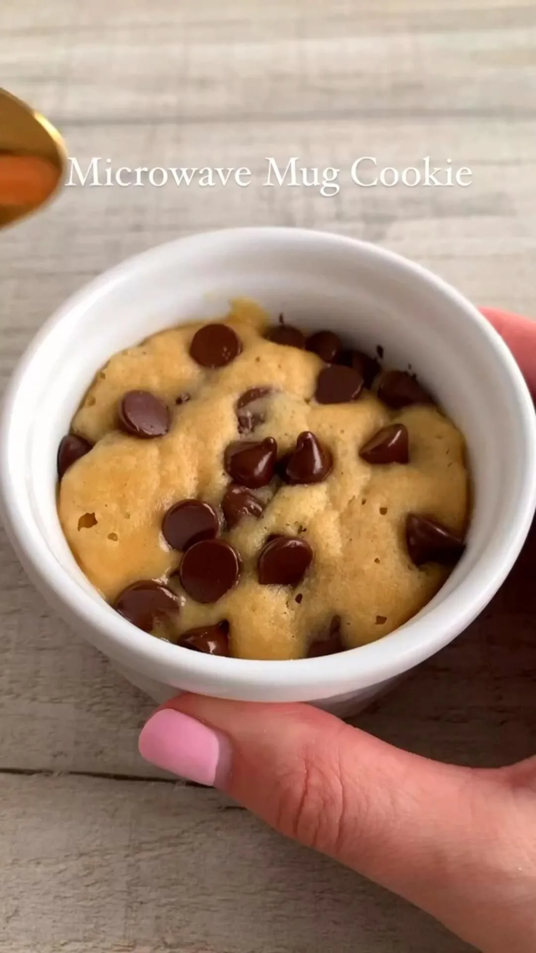 Microwave Mug Cookie