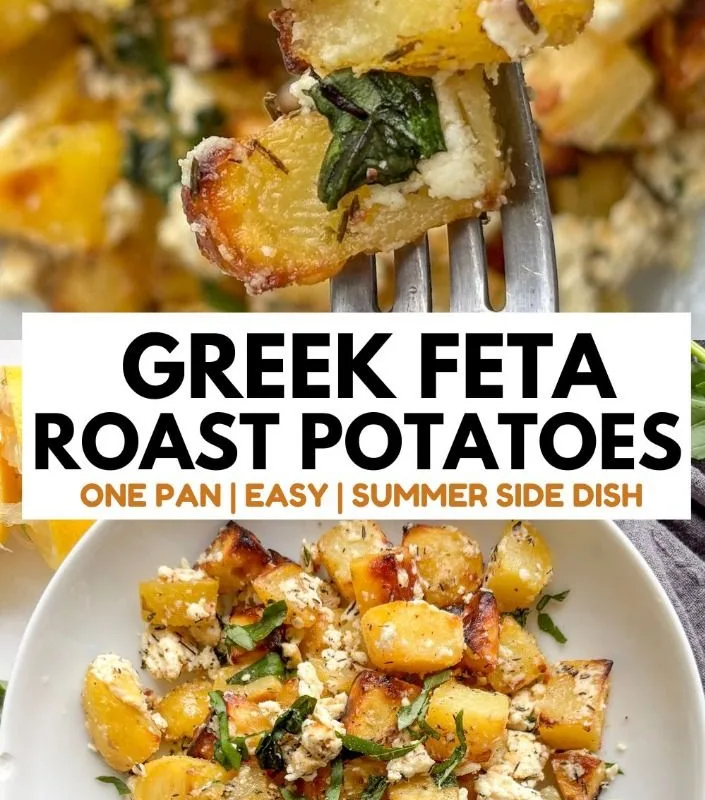 greek feta roast potatoes