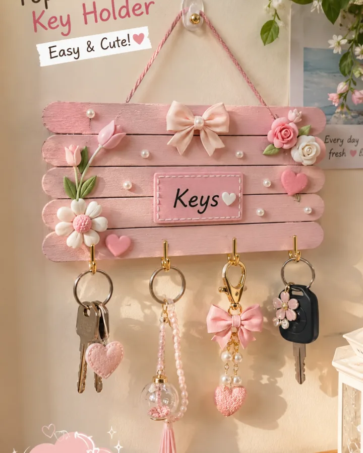 diy glass jar desk organizer