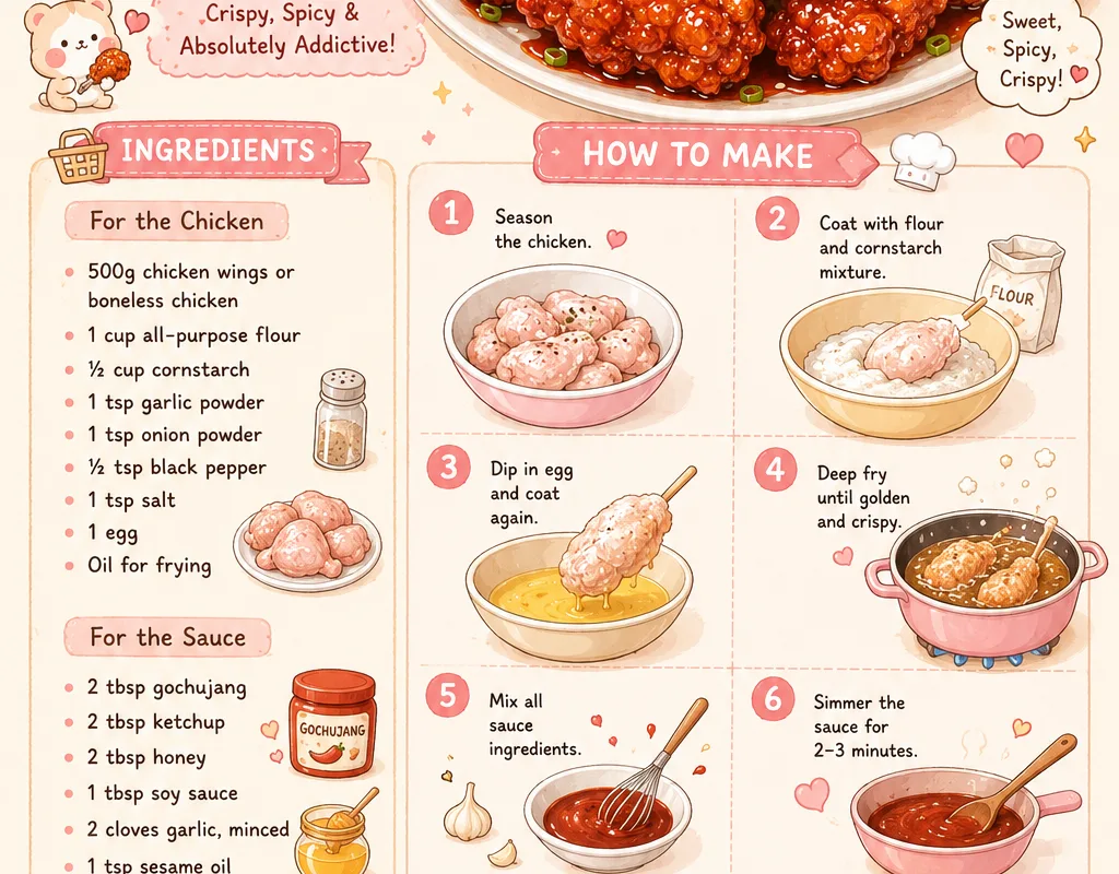 easy korean fried chicken recipe