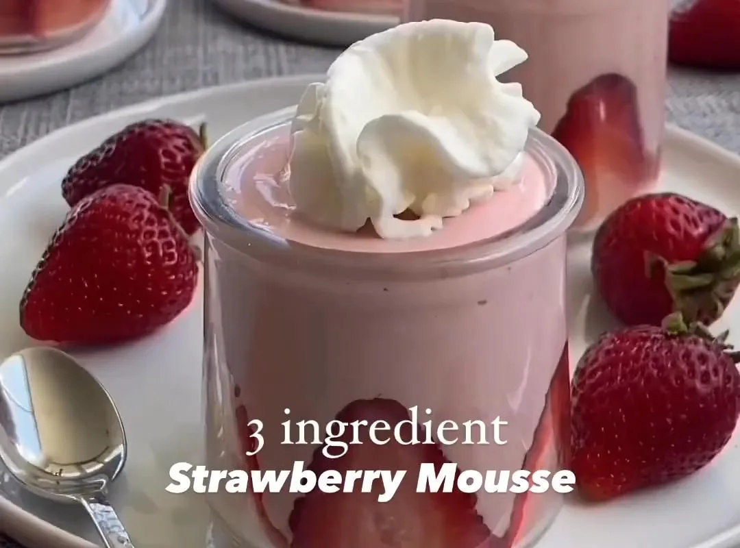 strawberry mousse recipe