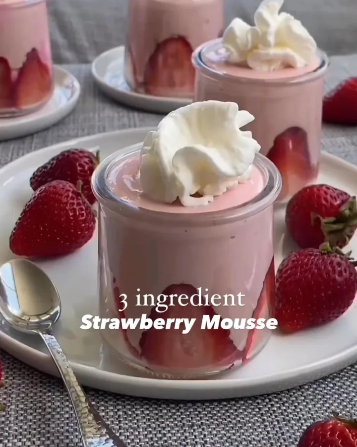 strawberry mousse recipe