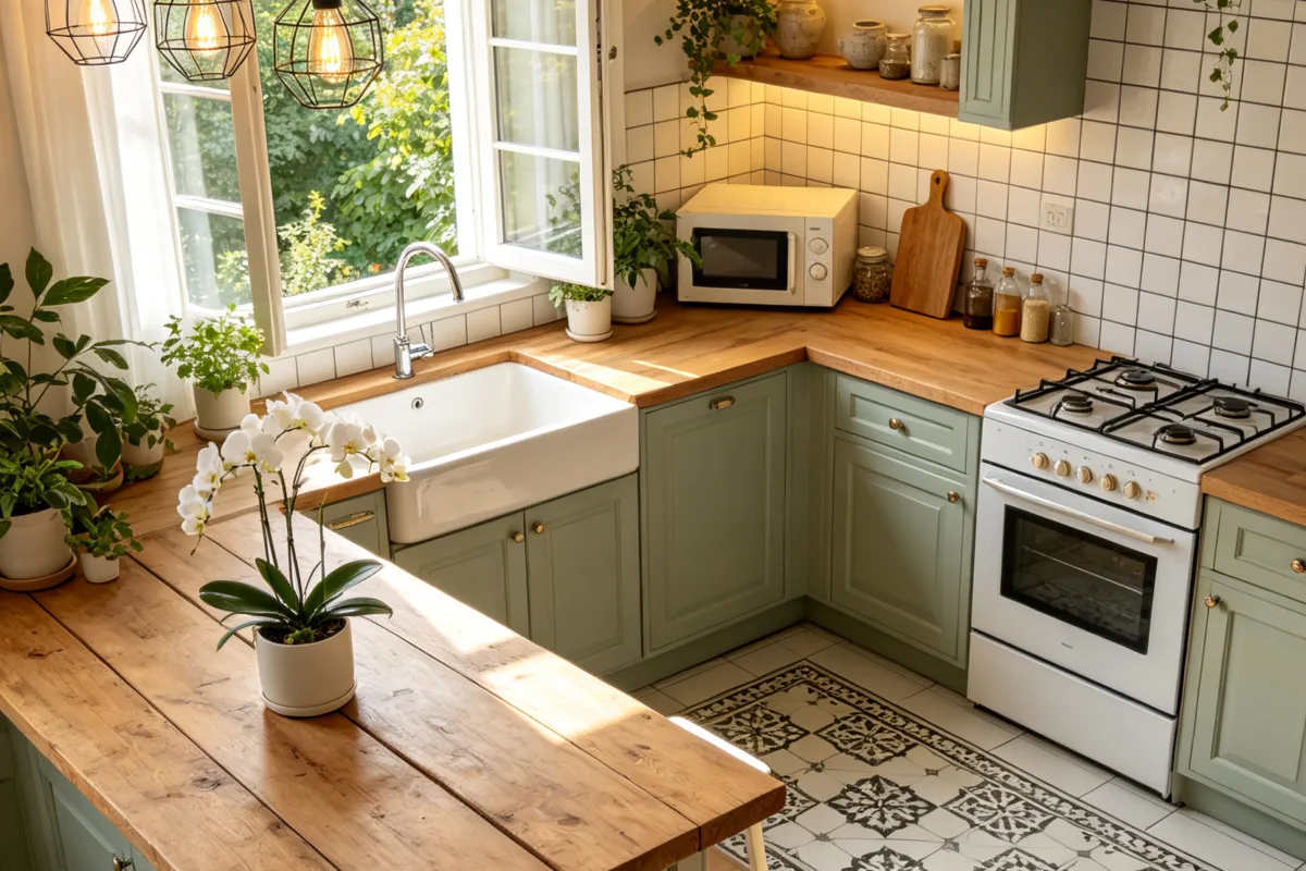 english countryside kitchen
