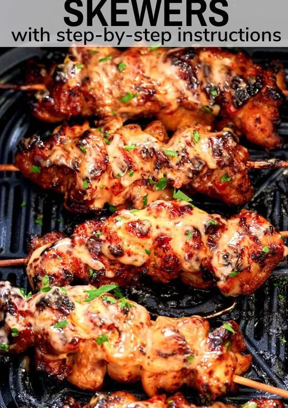 bang bang chicken skewers recipe