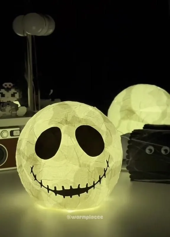 Halloween DIY night lamp