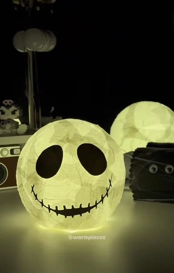 Halloween DIY night lamp