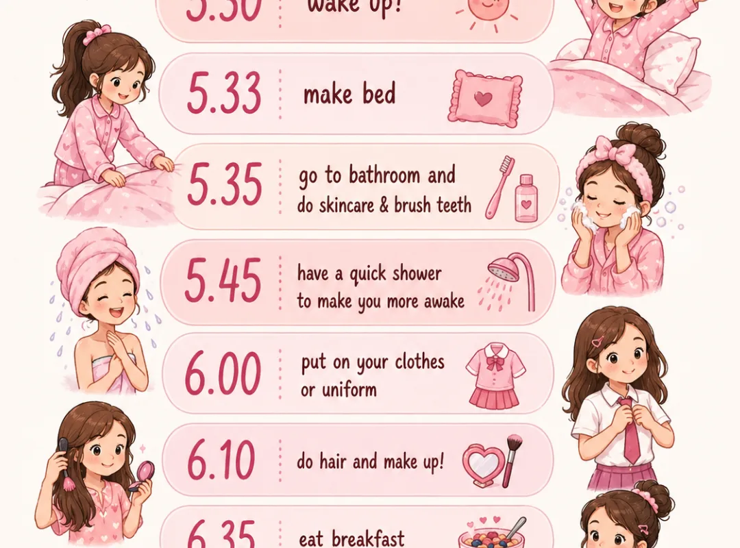 school morning routine