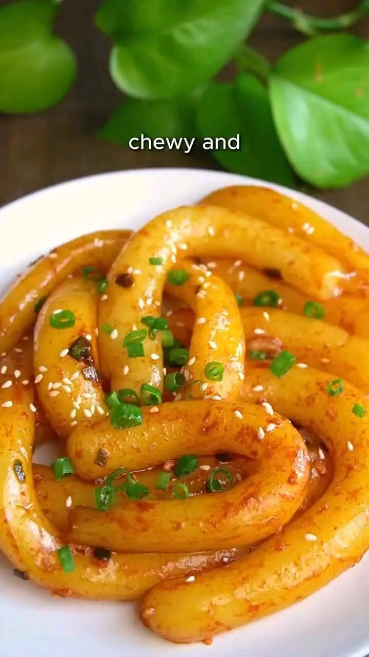 Spicy Potato Noodles in Chili Oil Sauce