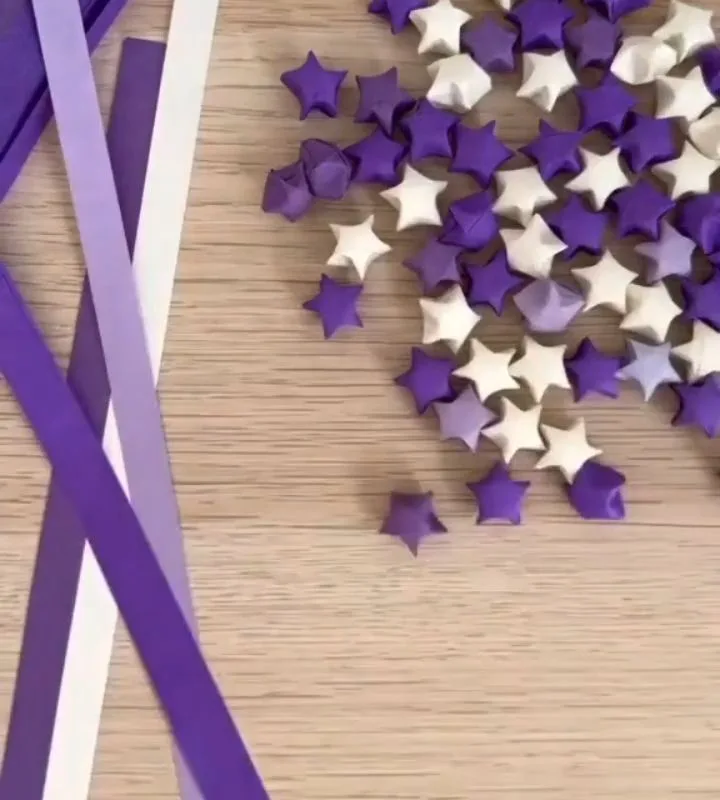 cute mini stars origami