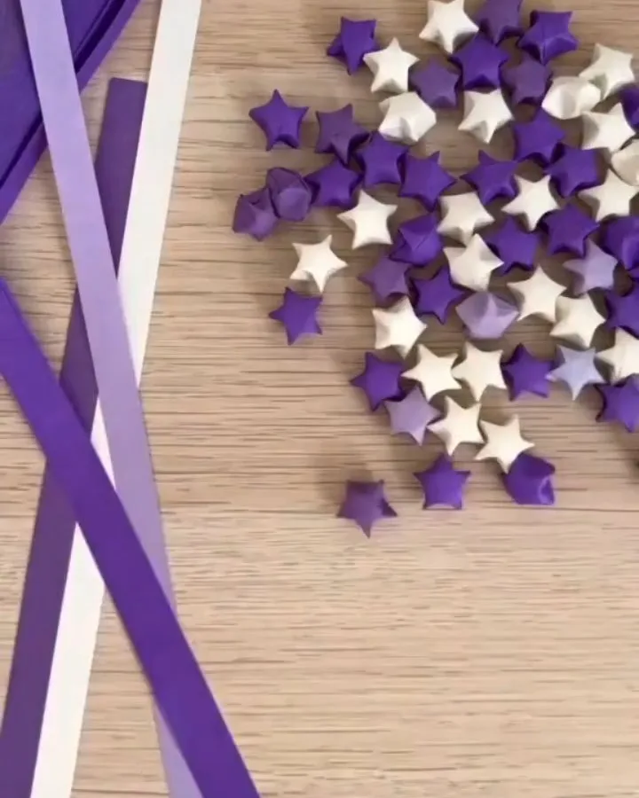 cute mini stars origami