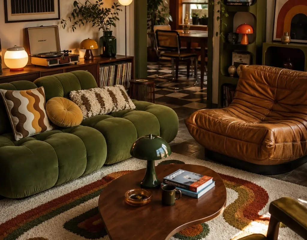 retro living room ideas
