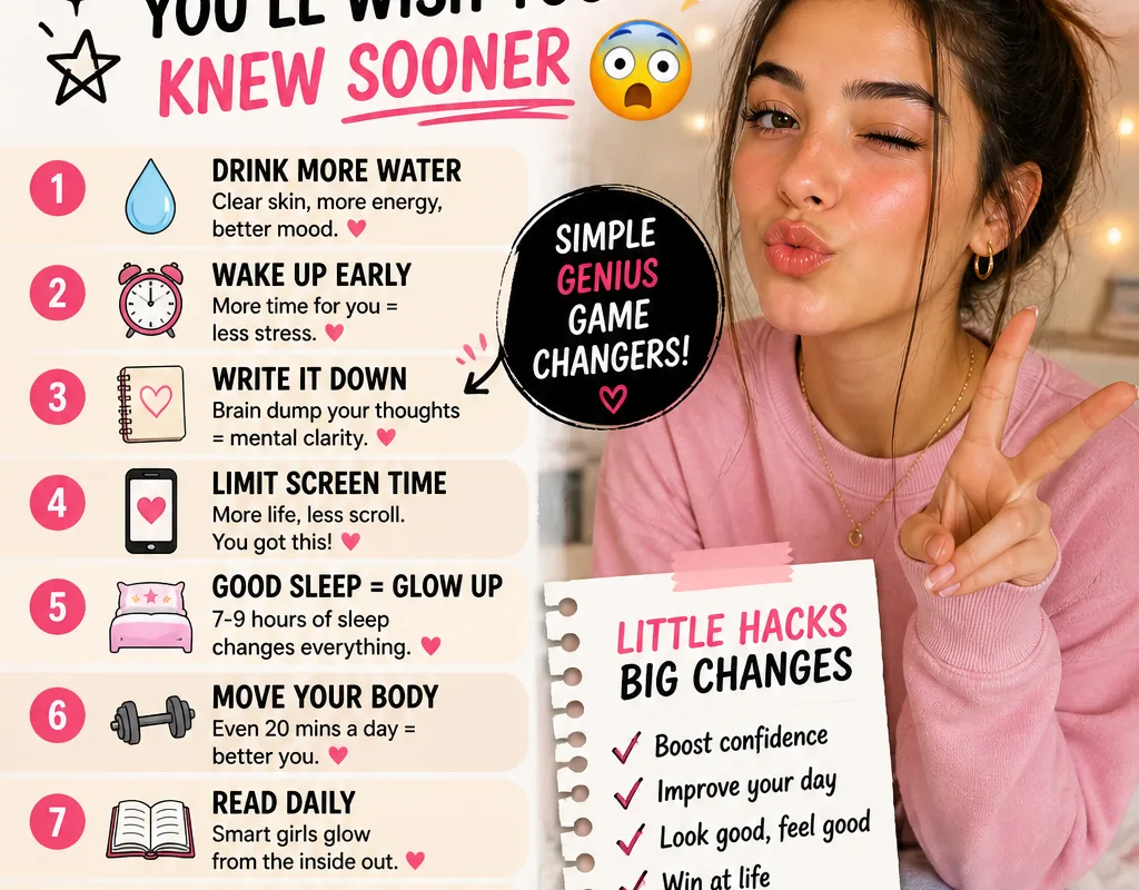 teen life hacks for girls