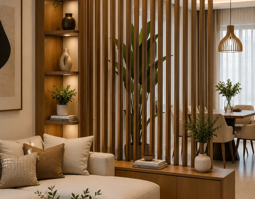 wooden room divider ideas